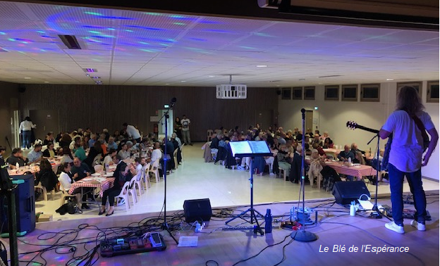 Gwendal Peizerat à la soirée bistrot De Tramoyes