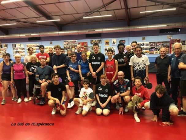 AUVR une soirée "Ping" pour le Blé de l'Espérance